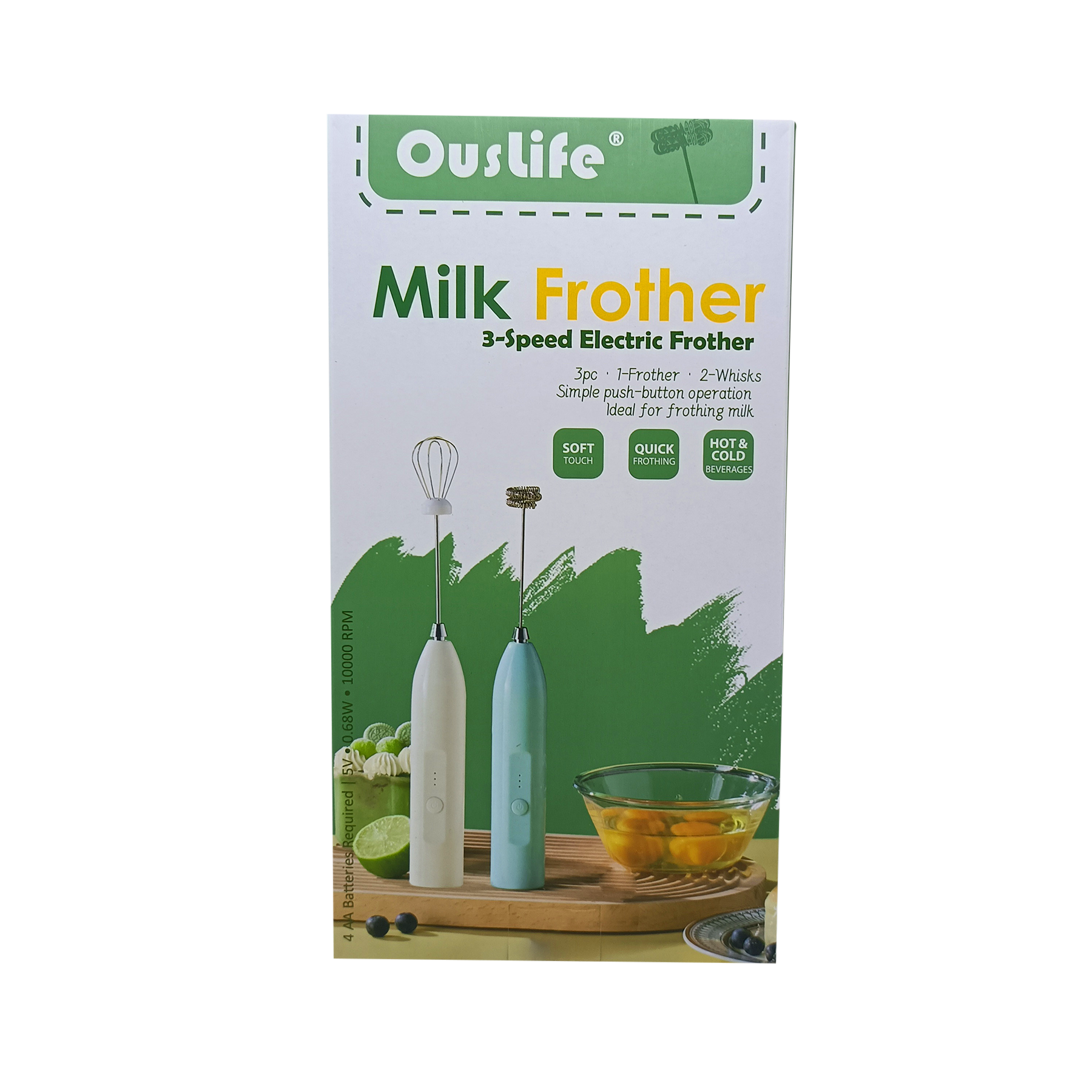 ESPUMADOR DE LECHE ELECTRICO HOMEMART-0