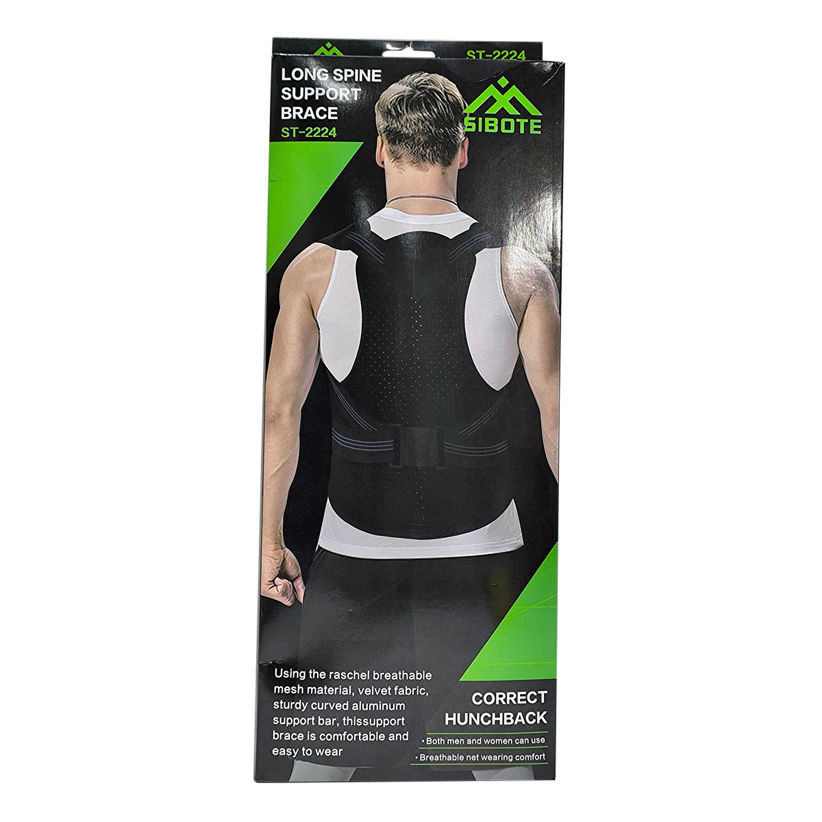 CORRECTOR DE POSTURA UNISEX CON SOPORTE HOMEMART-1