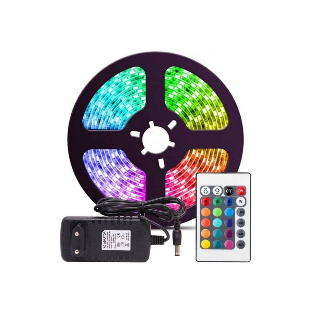 CINTA LUCES COLORES LED 5M  HOMEMART-0