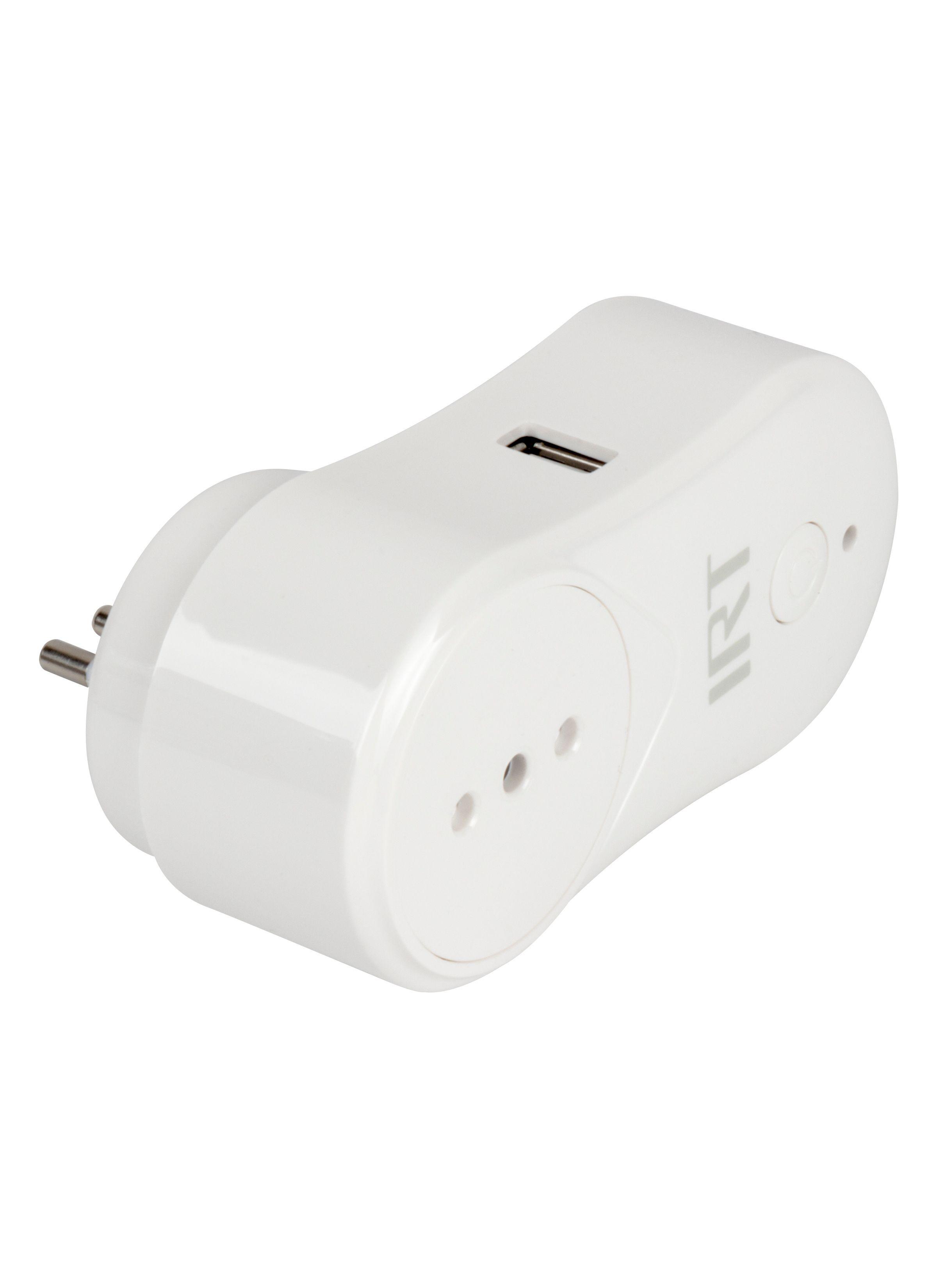ENCHUFE INTELIGENTE CON USB WIFI IRT-4