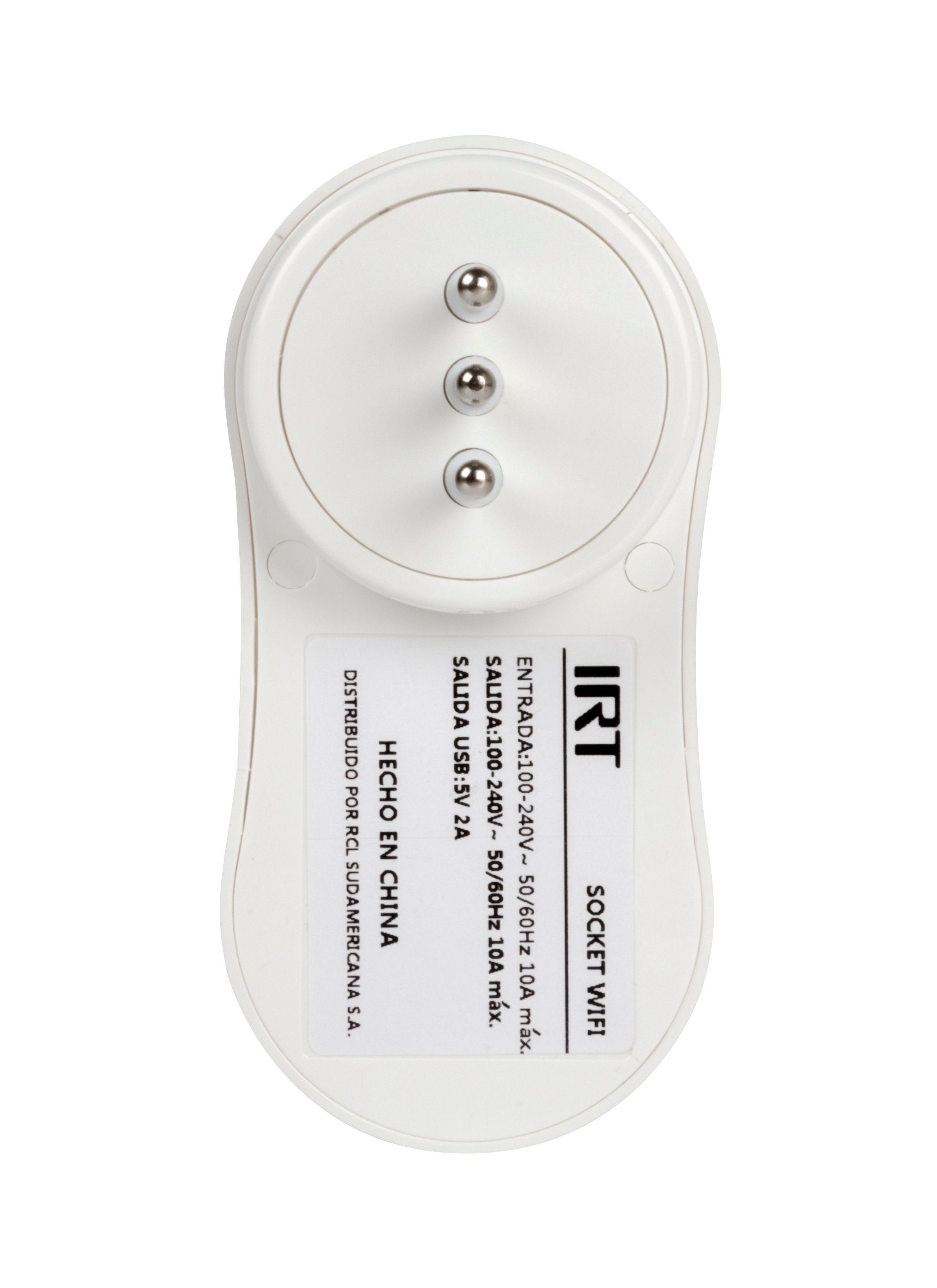ENCHUFE INTELIGENTE CON USB WIFI IRT-2