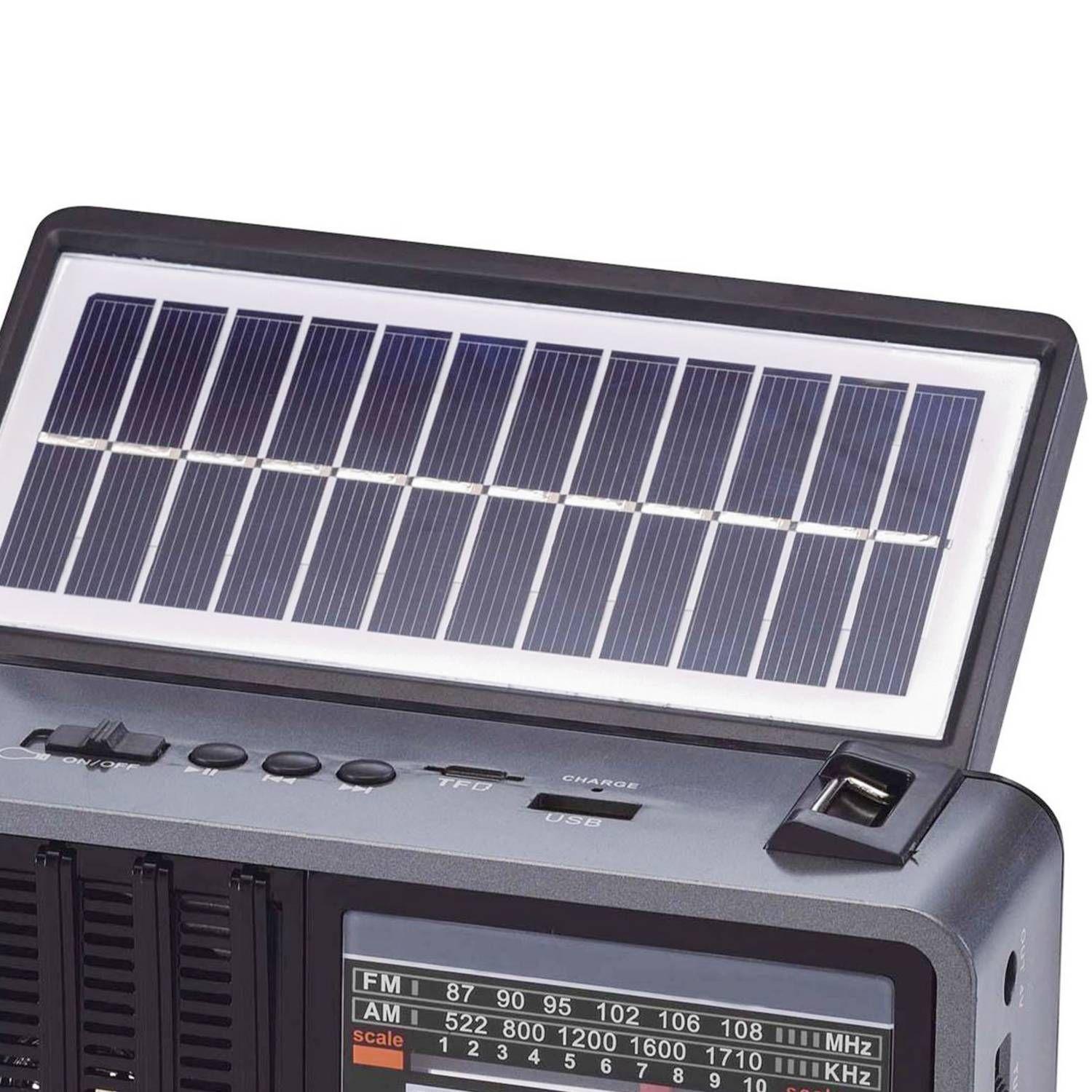 RADIO RECARGABLE SOLAR 8 BANDAS IRT I005RPSOLAR-2