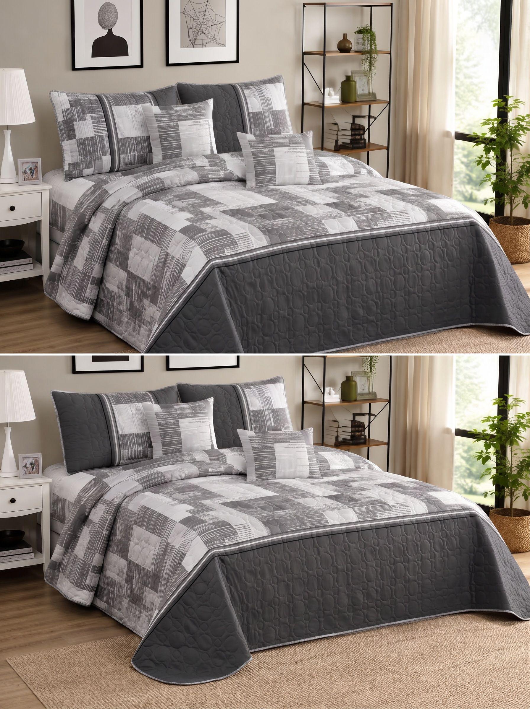 Quilt de Verano King con Dise o 591-1
