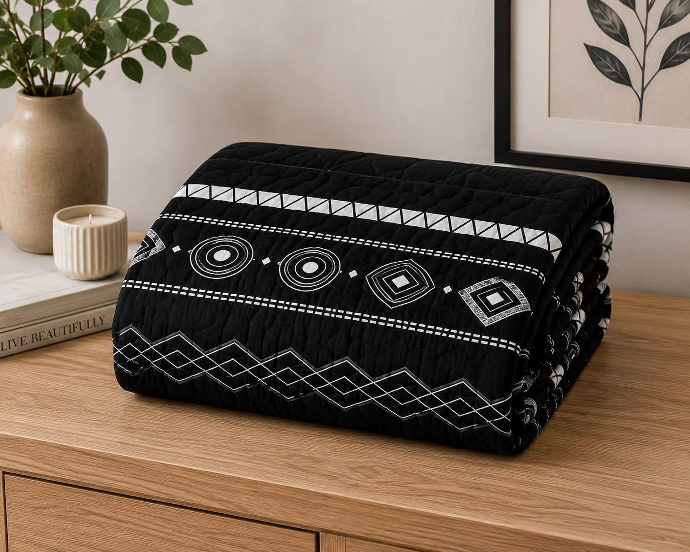Quilt dee Verano 1 5 Plazas Lineas KFL098-2