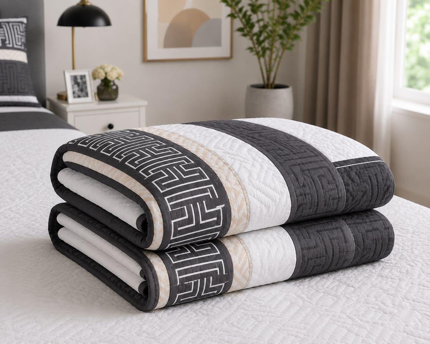 Quilt de Verano 2 Plazas Lineas YC841-3