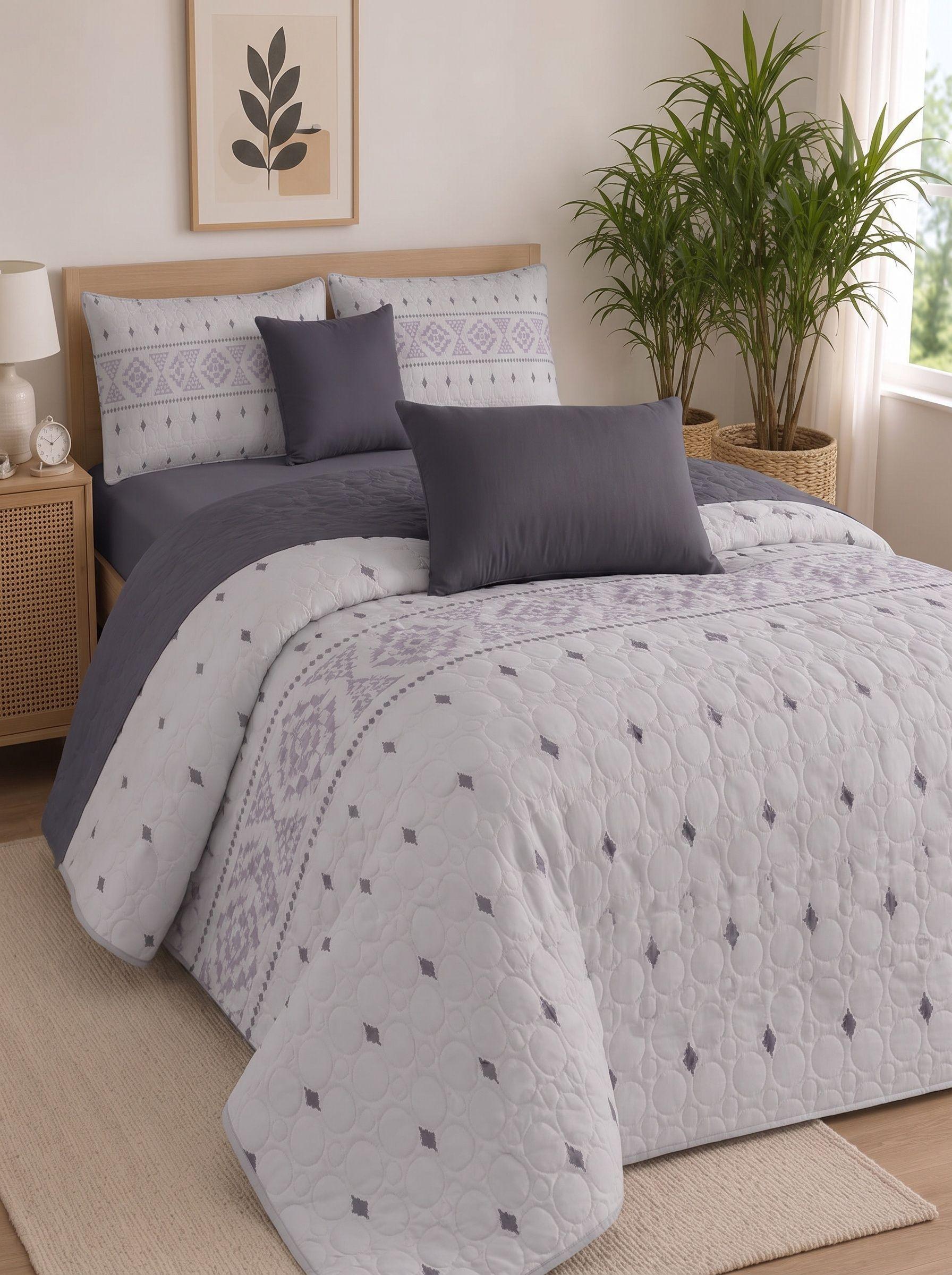 Quilt de Verano 2 Plazas con Dise o B003-3