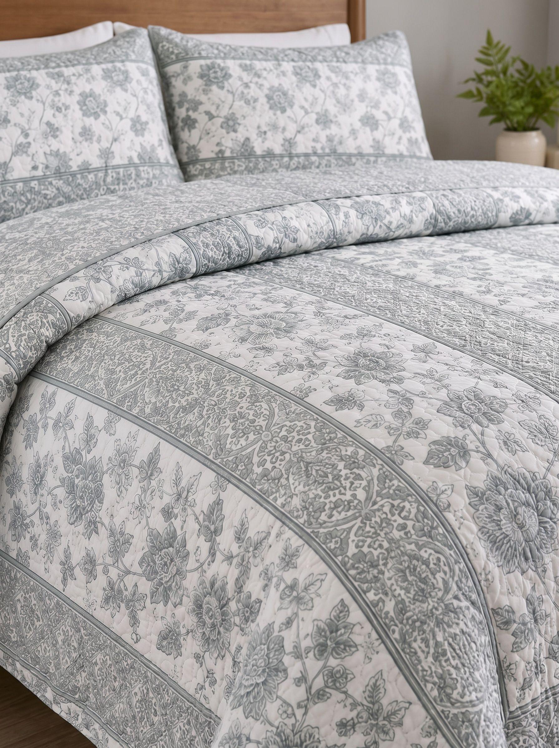 Quilt de Verano 2 Plazas con Dise o B002-2