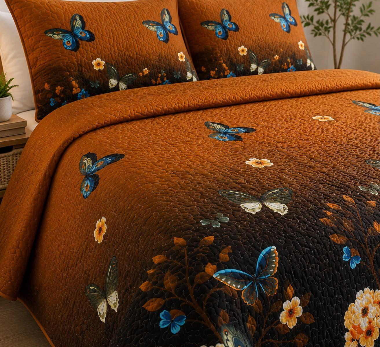 Quilt de Verano 2 Plazas Floral KFL731-2