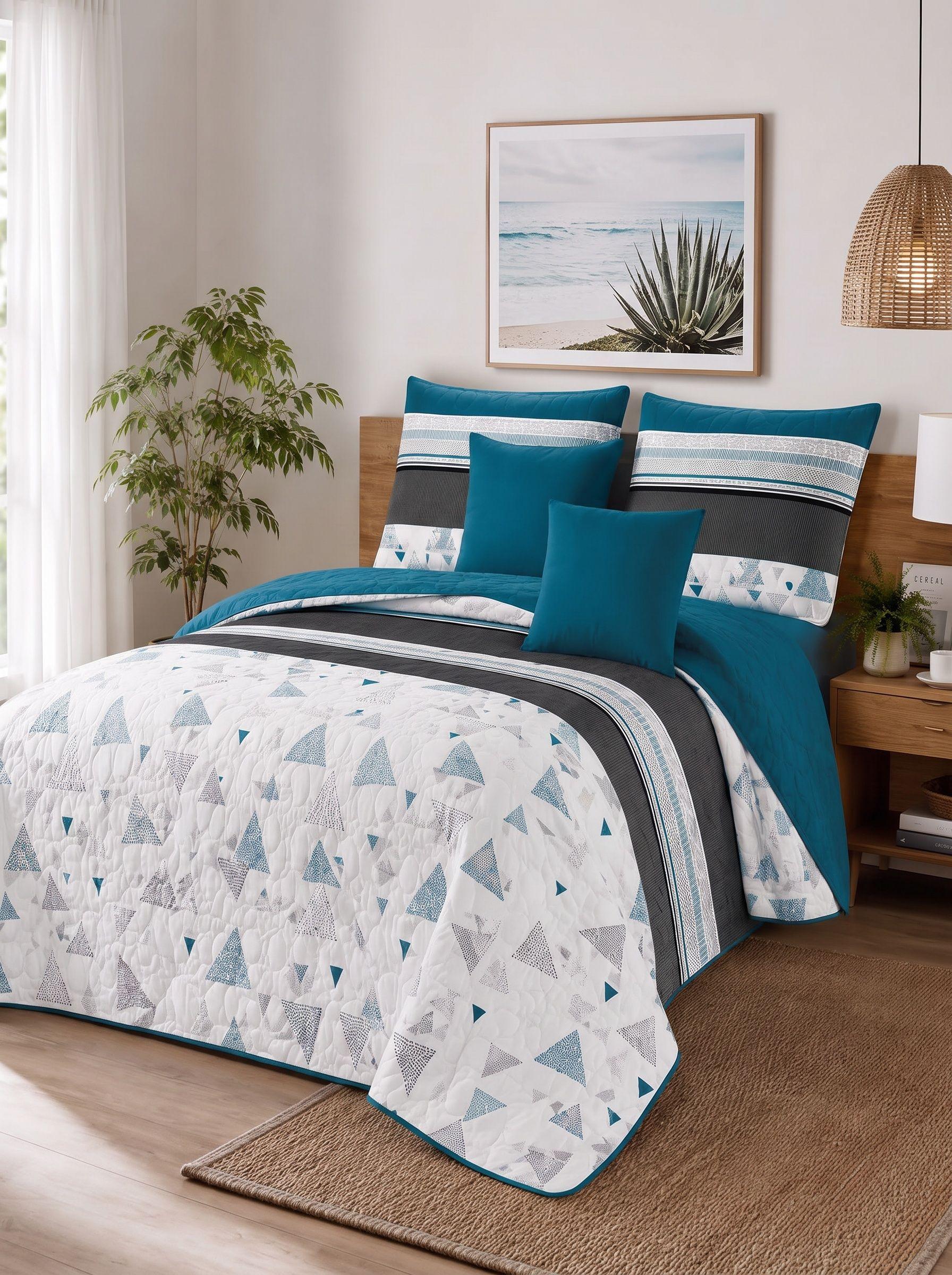 Quilt de Verano 2 Plazas con Dise o B005-0