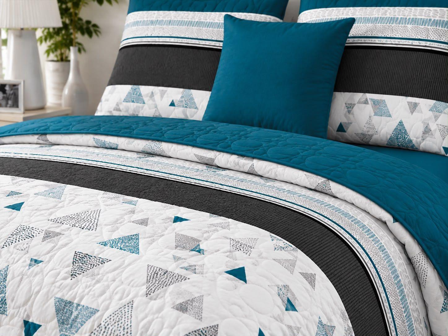 Quilt de Verano King con Dise o B005-2