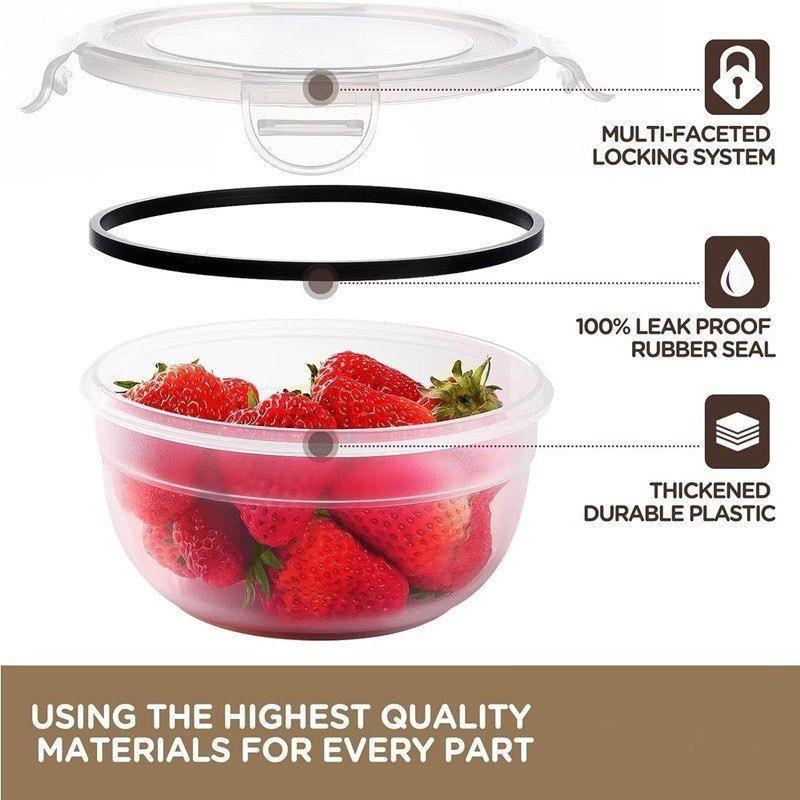 Set 20 Tuppers Plastico Herm ticos Multiuso Cocina-2