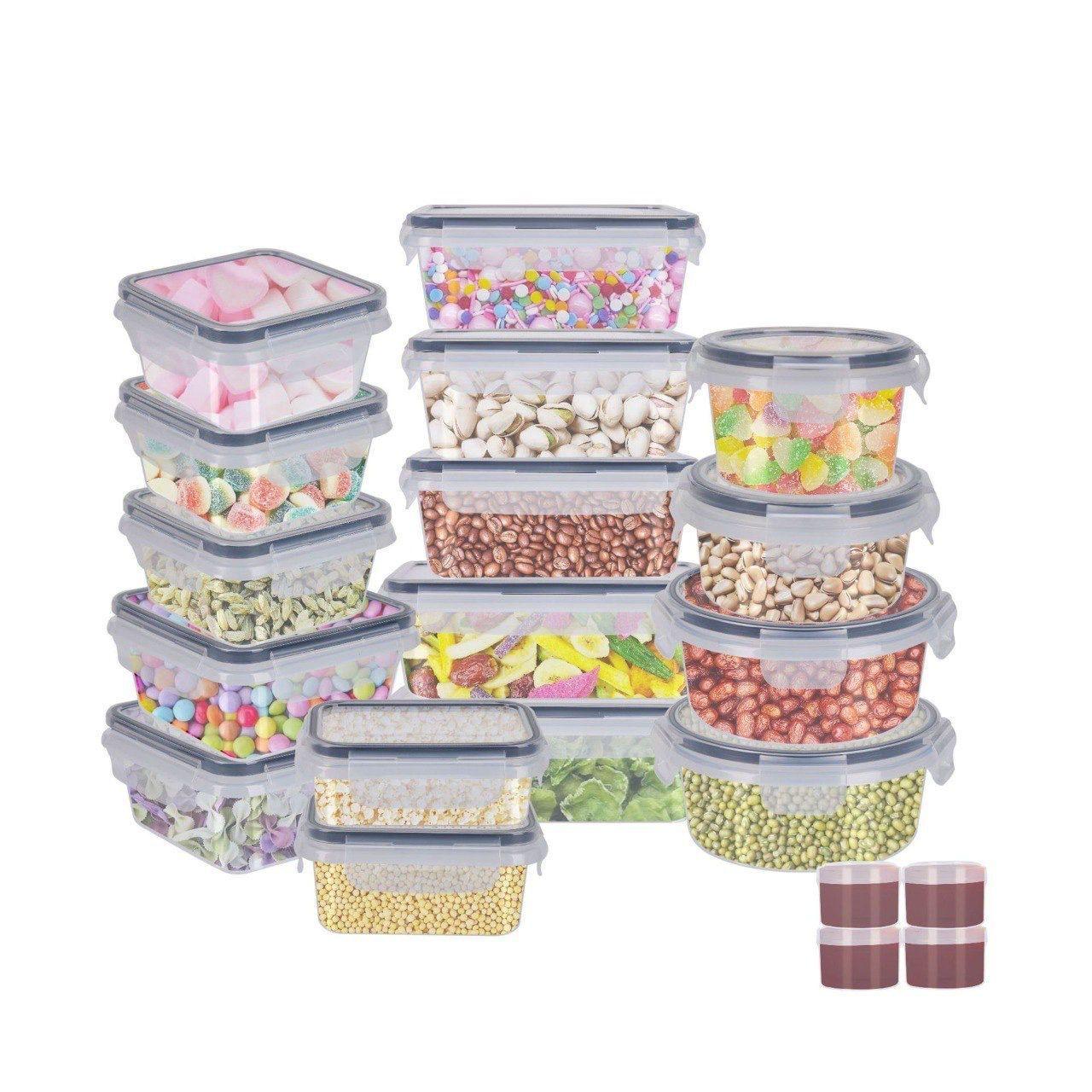 Set 20 Tuppers Plastico Herm ticos Multiuso Cocina-3