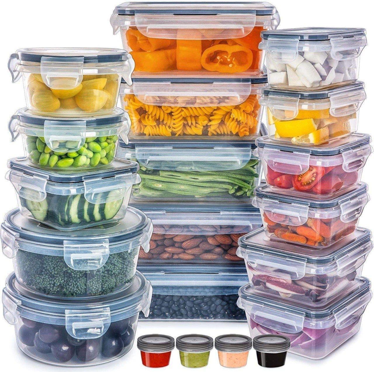 Set 20 Tuppers Plastico Herm ticos Multiuso Cocina-4