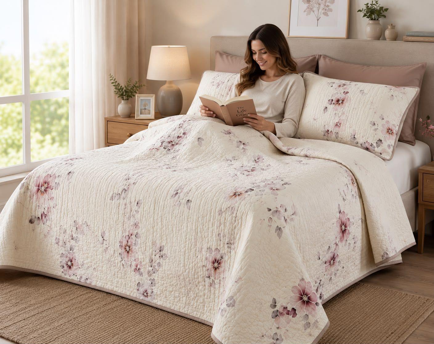 Quilt de Verano 2 Plazas con Dise o09363 093-2