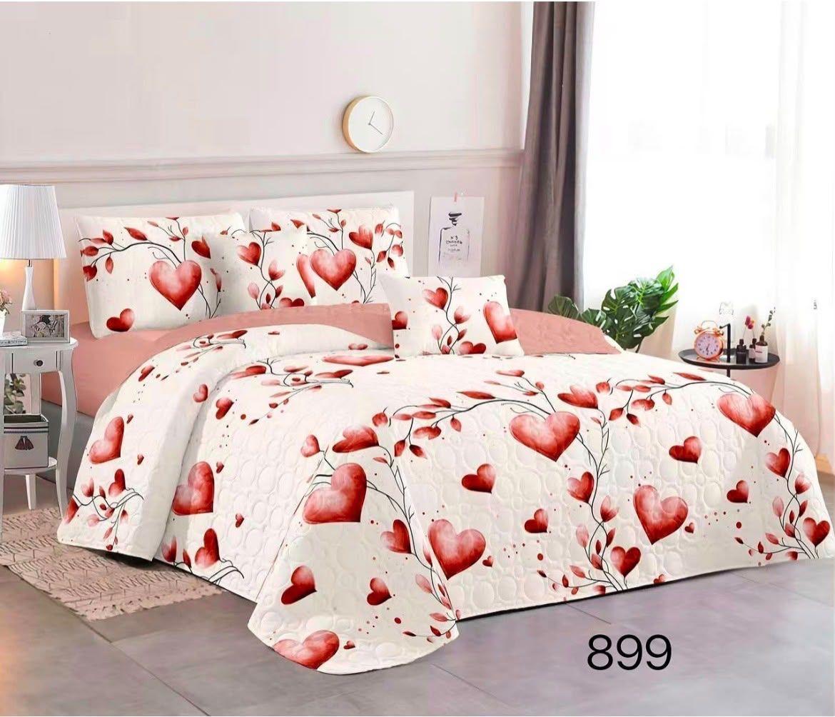 Quilt de Verano 2 Plazas Corazon 899-0