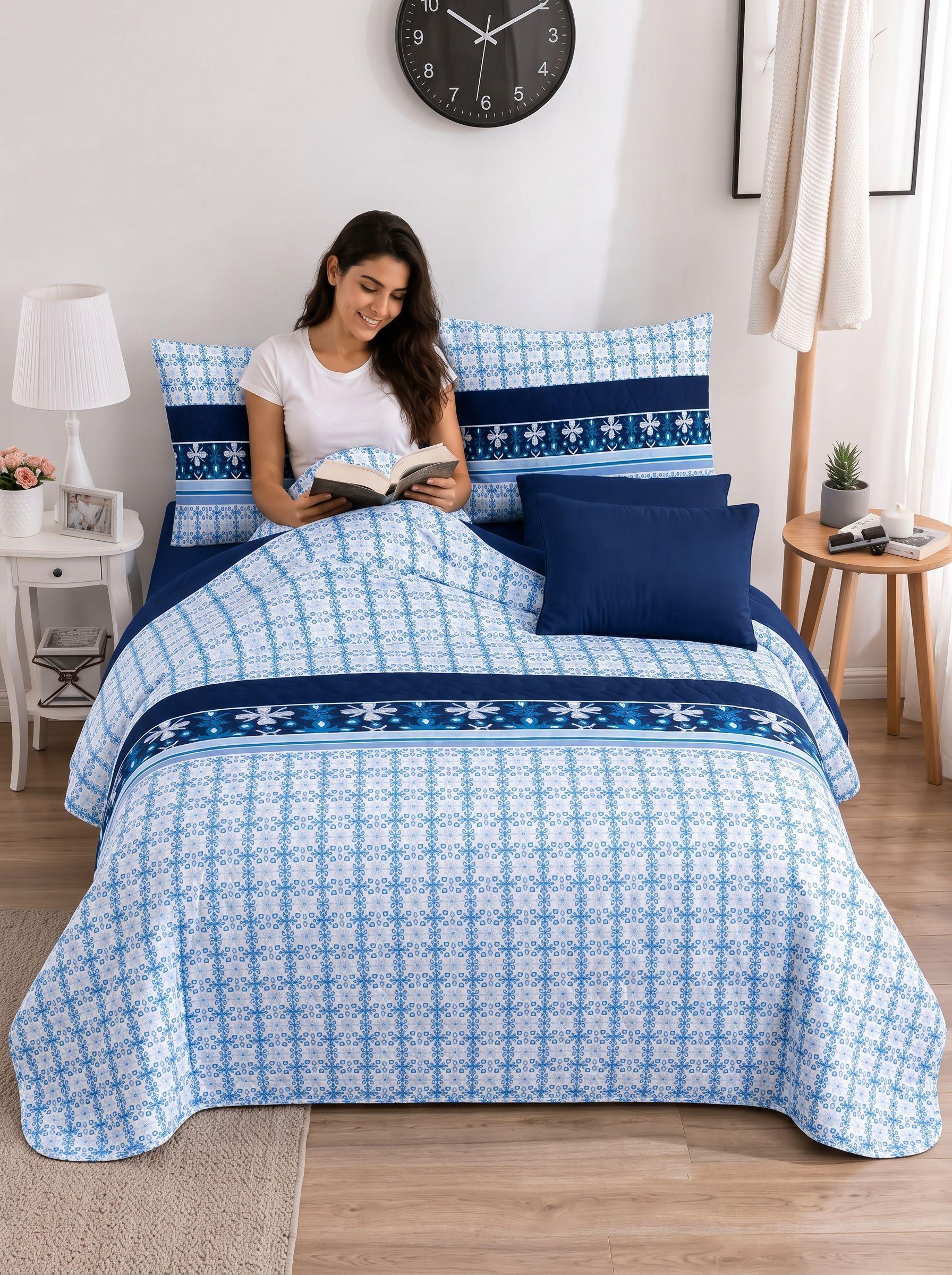 Quilt de Verano Super King con Modelo B004-0