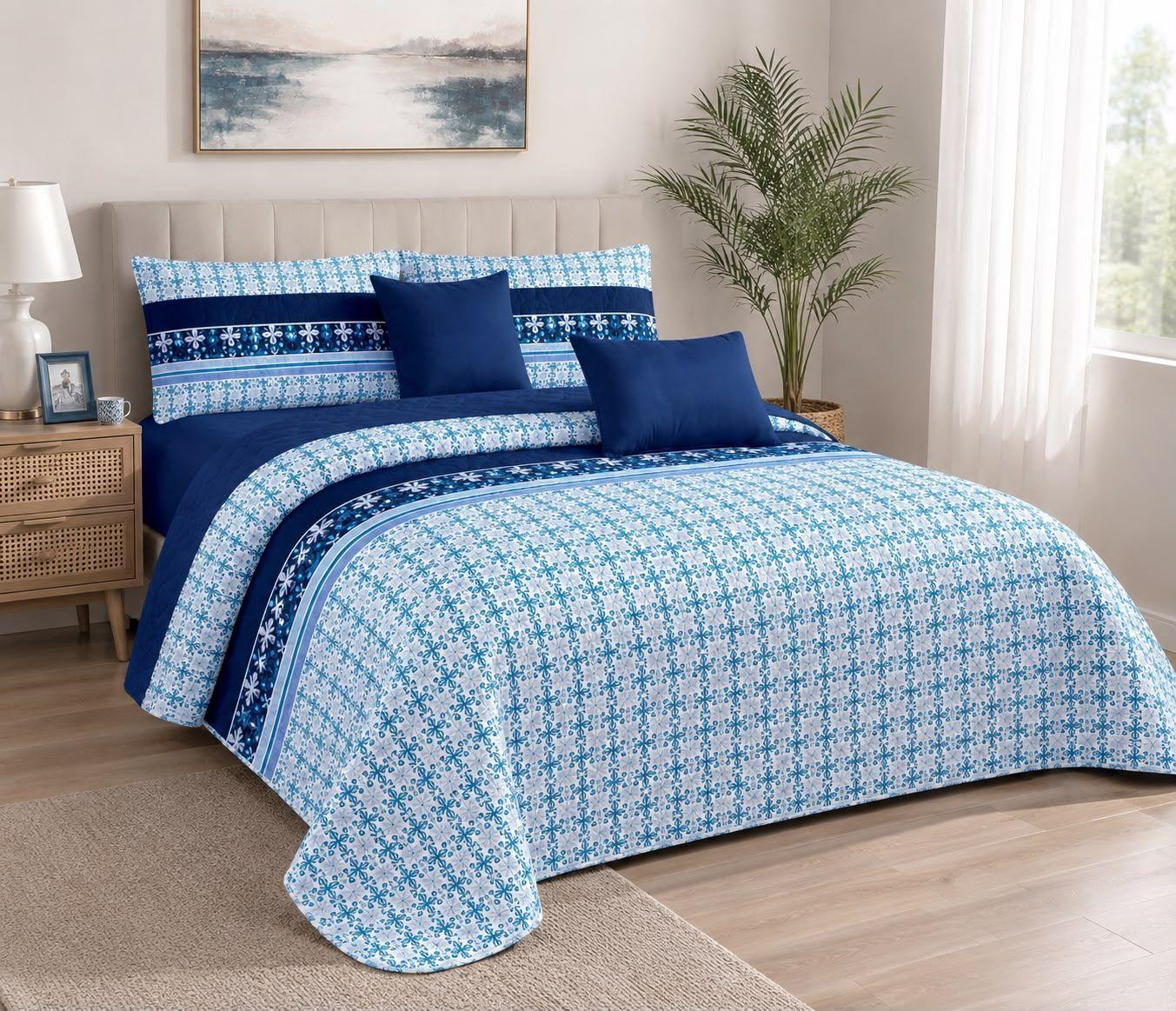 Quilt de Verano 2 Plazas con Dise o B004-0