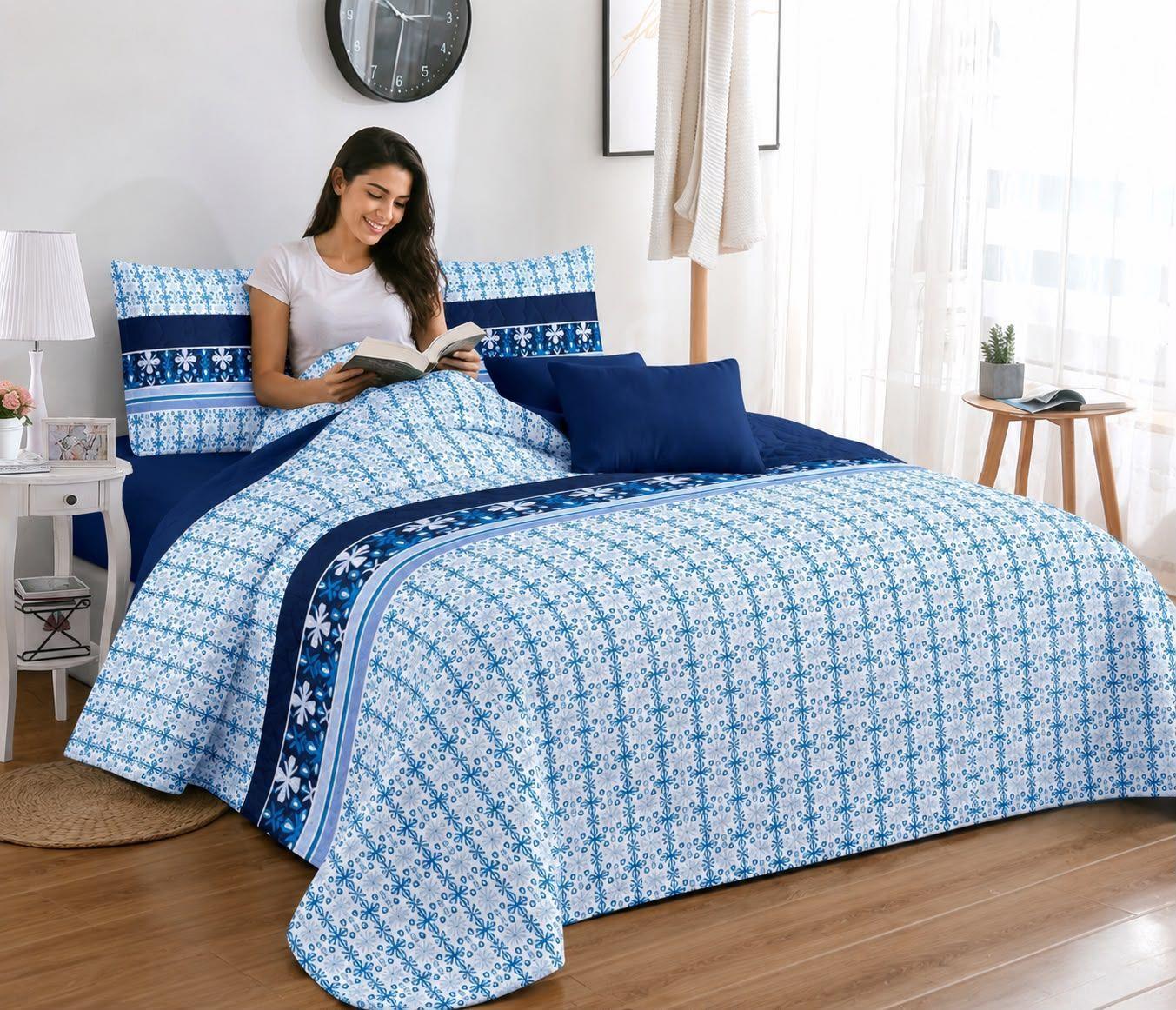 Quilt de Verano 2 Plazas con Dise o B004-2