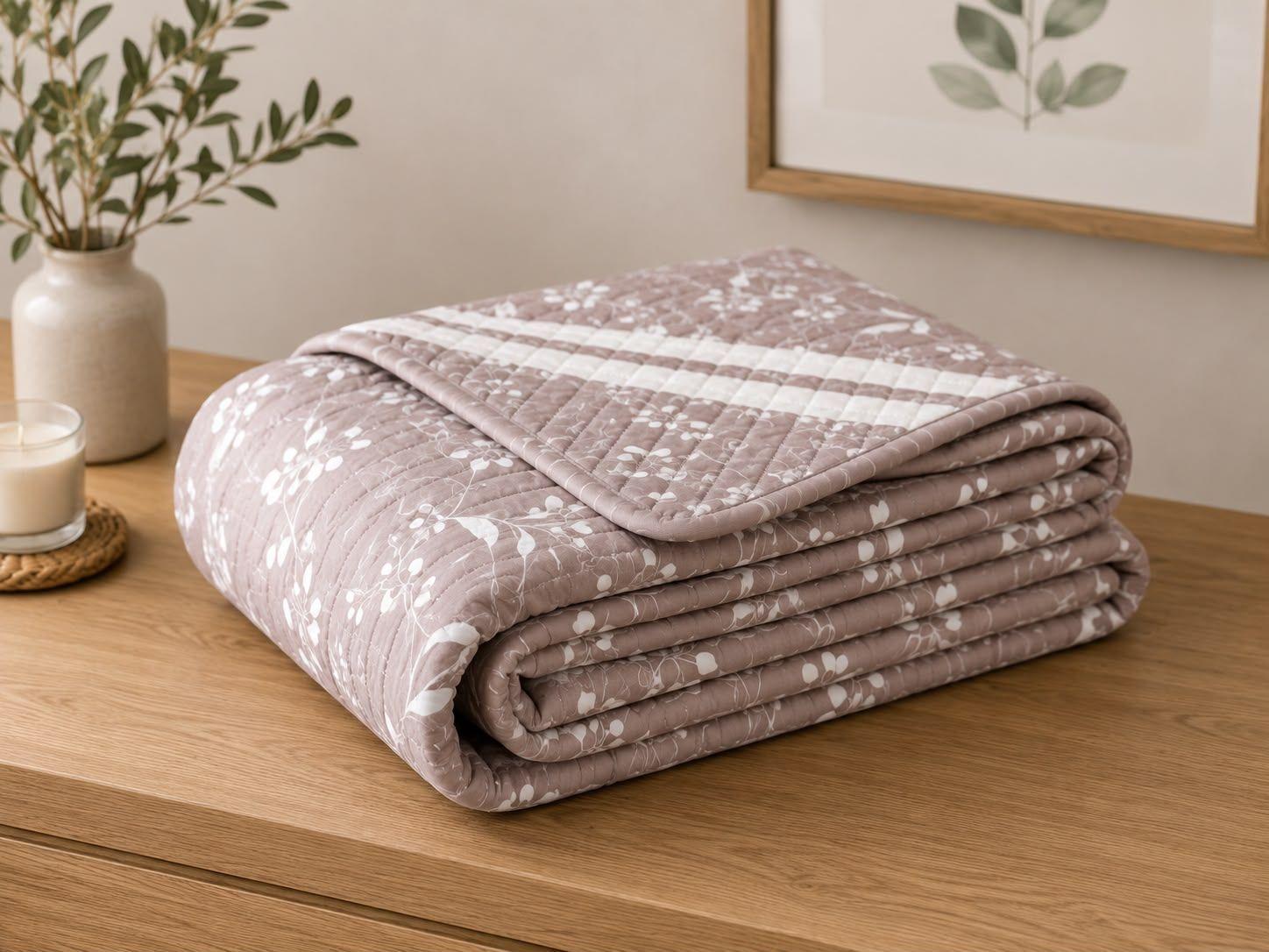Quilt de Verano 2 Plazas Floral GS8303-3