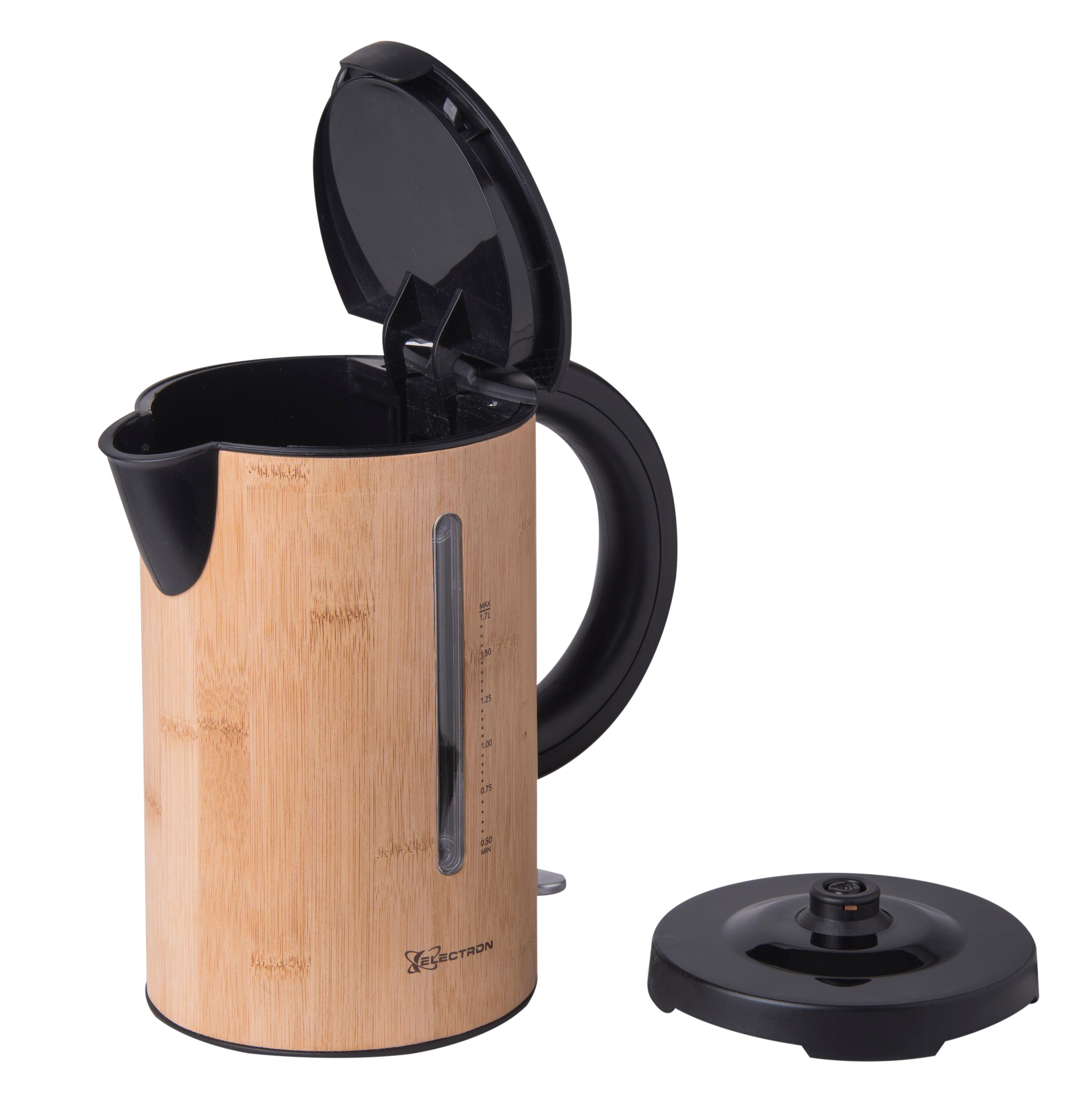 Hervidor Bambú Electron BA-6750-4