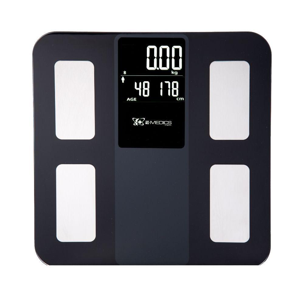 Balanza Pesa Digital Inteligente Electron App BT EM 03 Negra 180 kgs-1