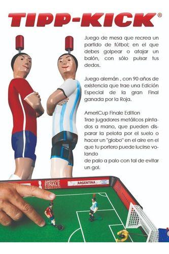 Juego De Salón Fútbol - Americup Final / Tipp Kick - Chi-arg-4