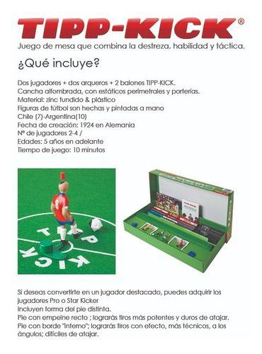 Juego De Salón Fútbol - Americup Final / Tipp Kick - Chi-arg-5