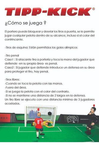 Juego De Salón Fútbol - Americup Final / Tipp Kick - Chi-arg-6