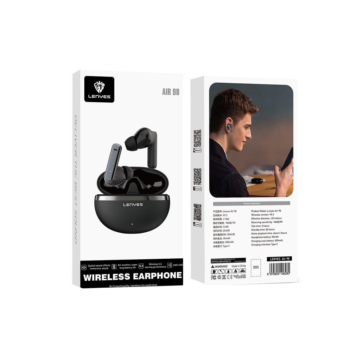 Audífonos Lenyes Air98 Bluetooth 5.3-1