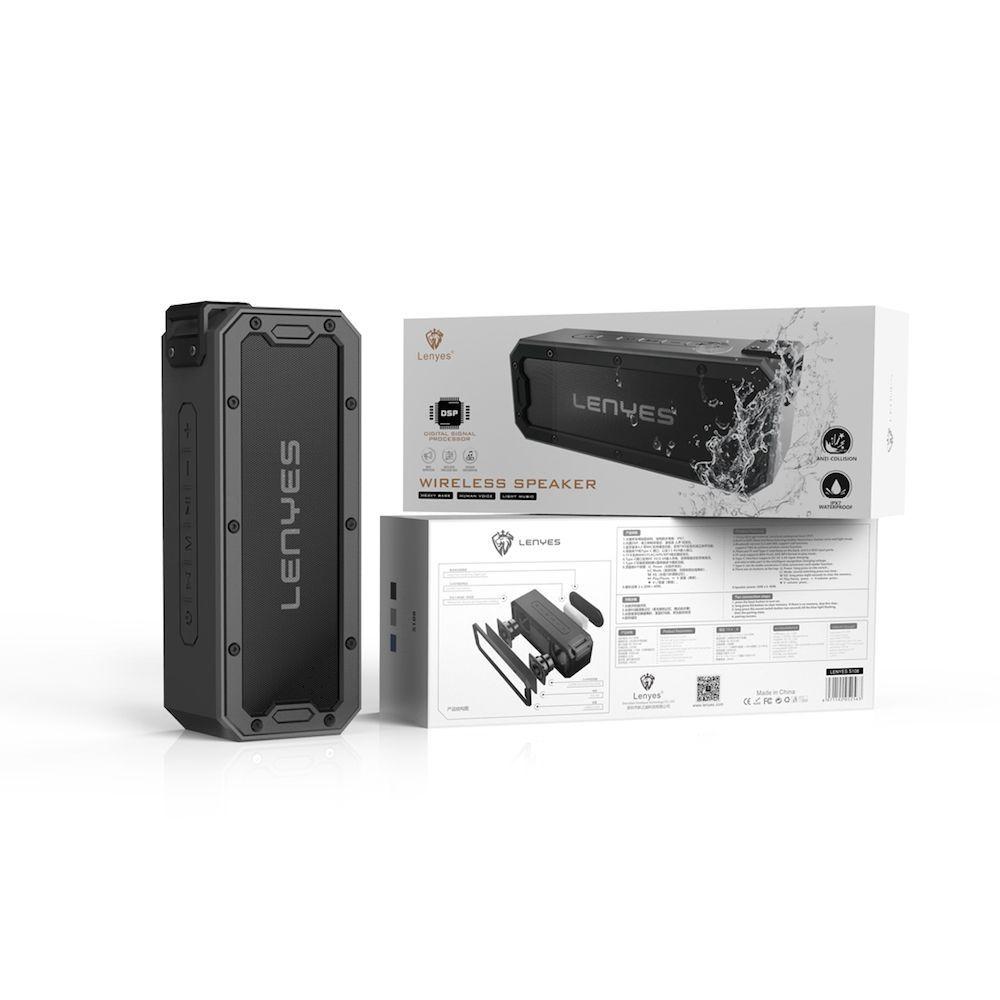 Parlante Portátil Bluetooth Lenyes S108 IPX7 12w-1