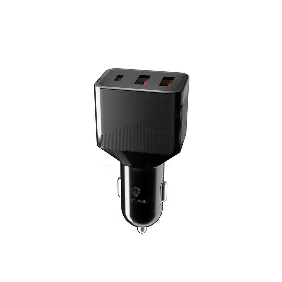 Cargador para Auto Lenyes CA879 2USB-C 45W-0