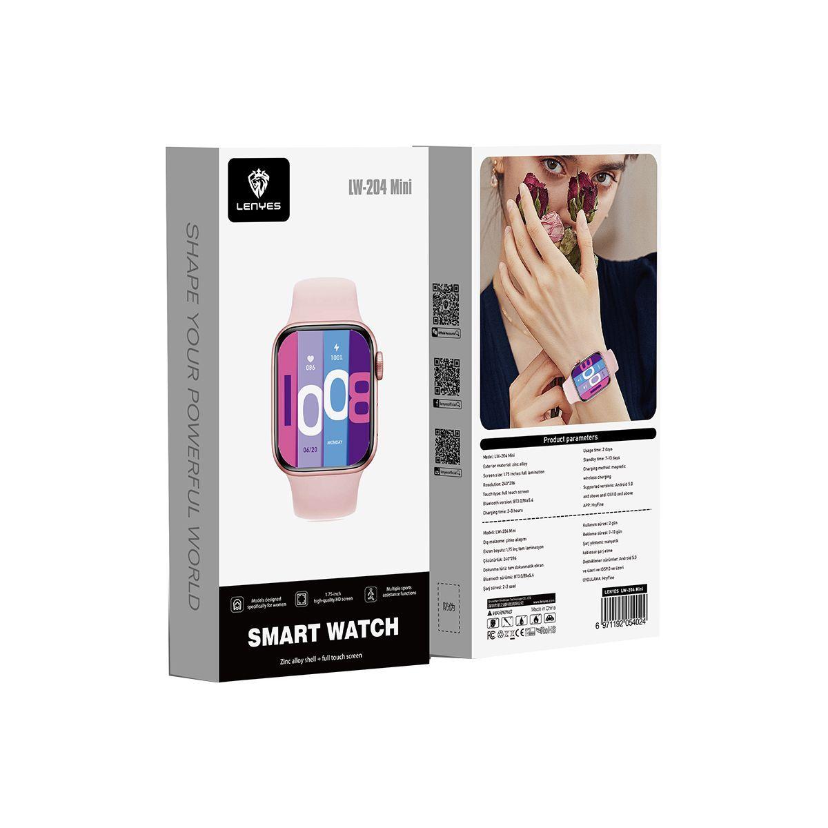 Smartwatch Lenyes LW204 MINI 1.75” Pantalla Táctil-1