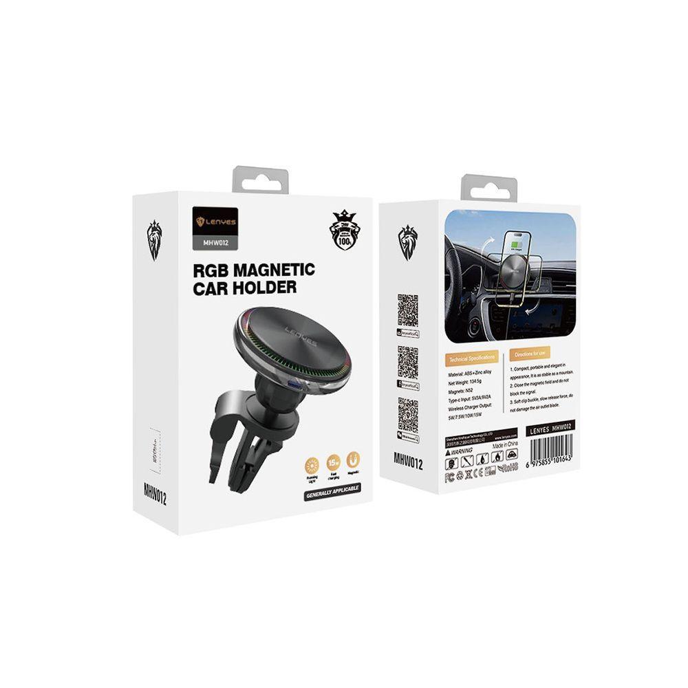 Cargador Para Auto Magnético Lenyes MHW012-1