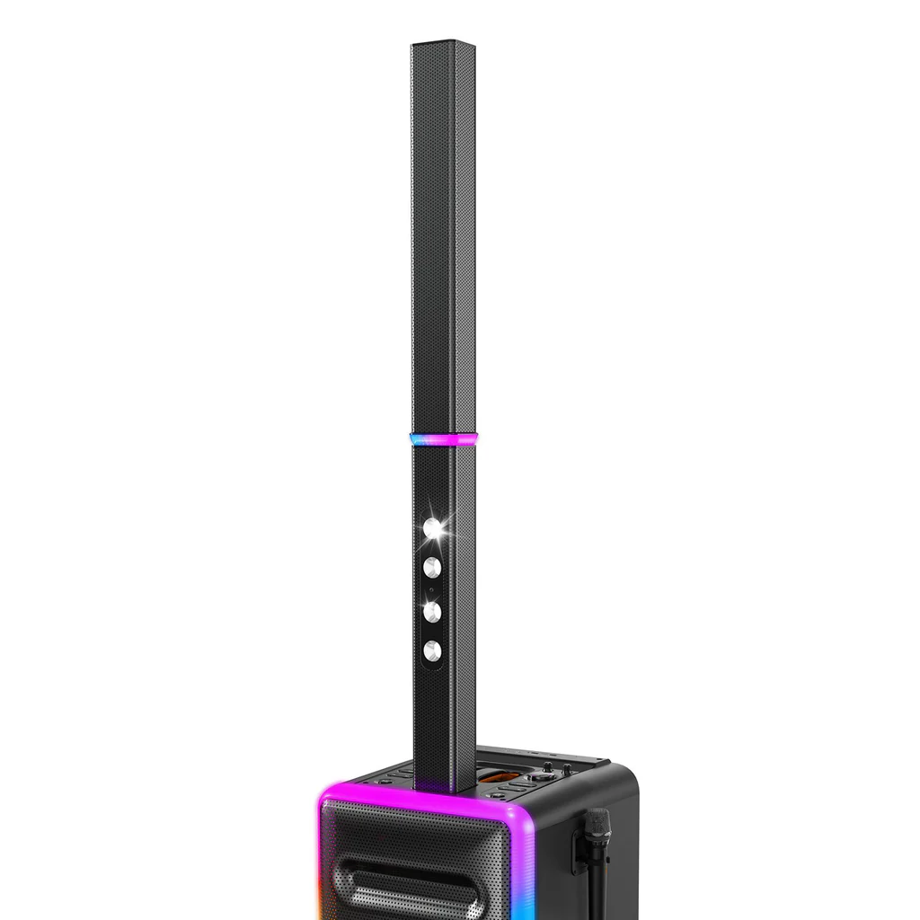 Parlante Lenyes Blast X 900w Con Consola Dj Karaoke Luces-3