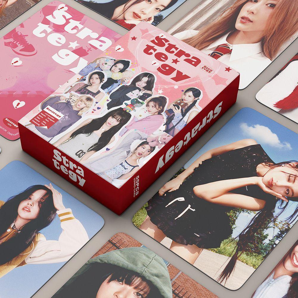 Set 55 Lomo Card K-pop Twice Strategy-0