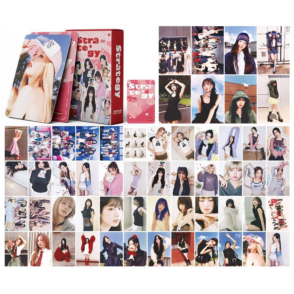 Set 55 Lomo Card K-pop Twice Strategy-1