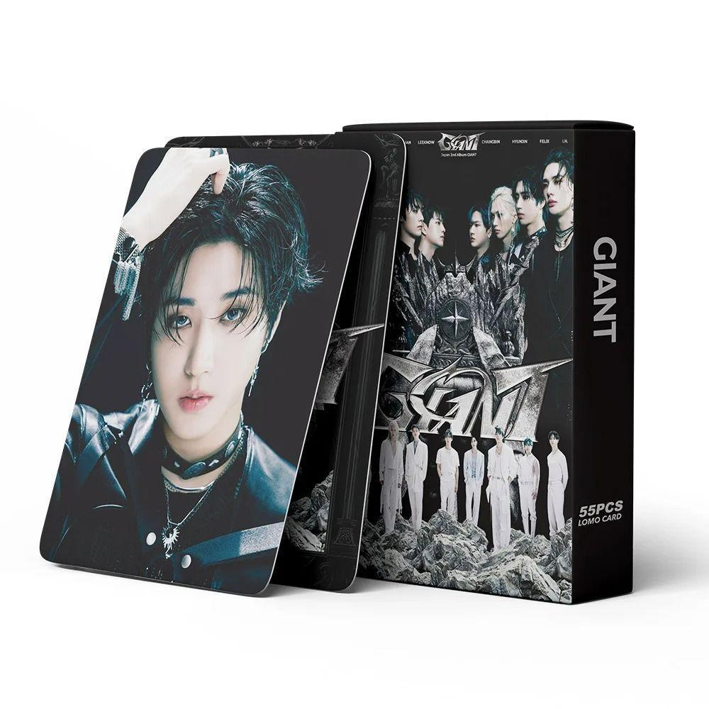 Set 55 Photocards - Lomo Card Stray Kids Giant-0