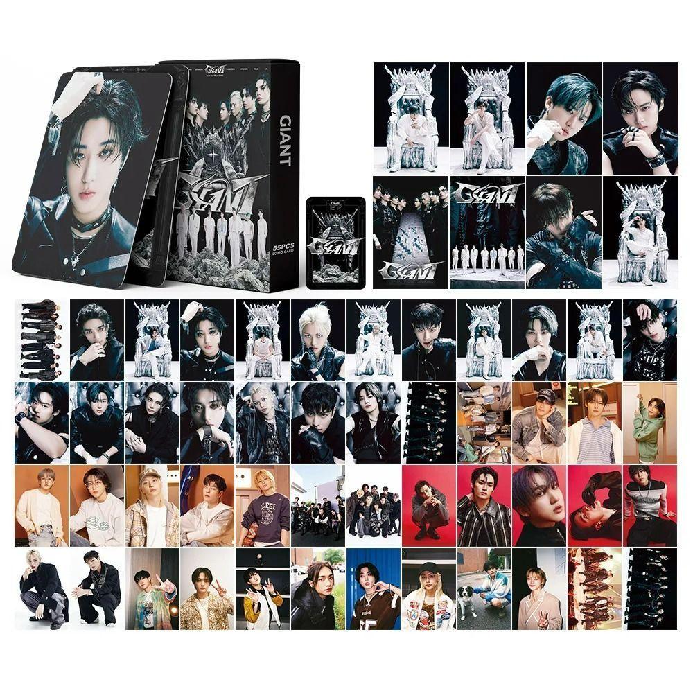Set 55 Photocards - Lomo Card Stray Kids Giant-1