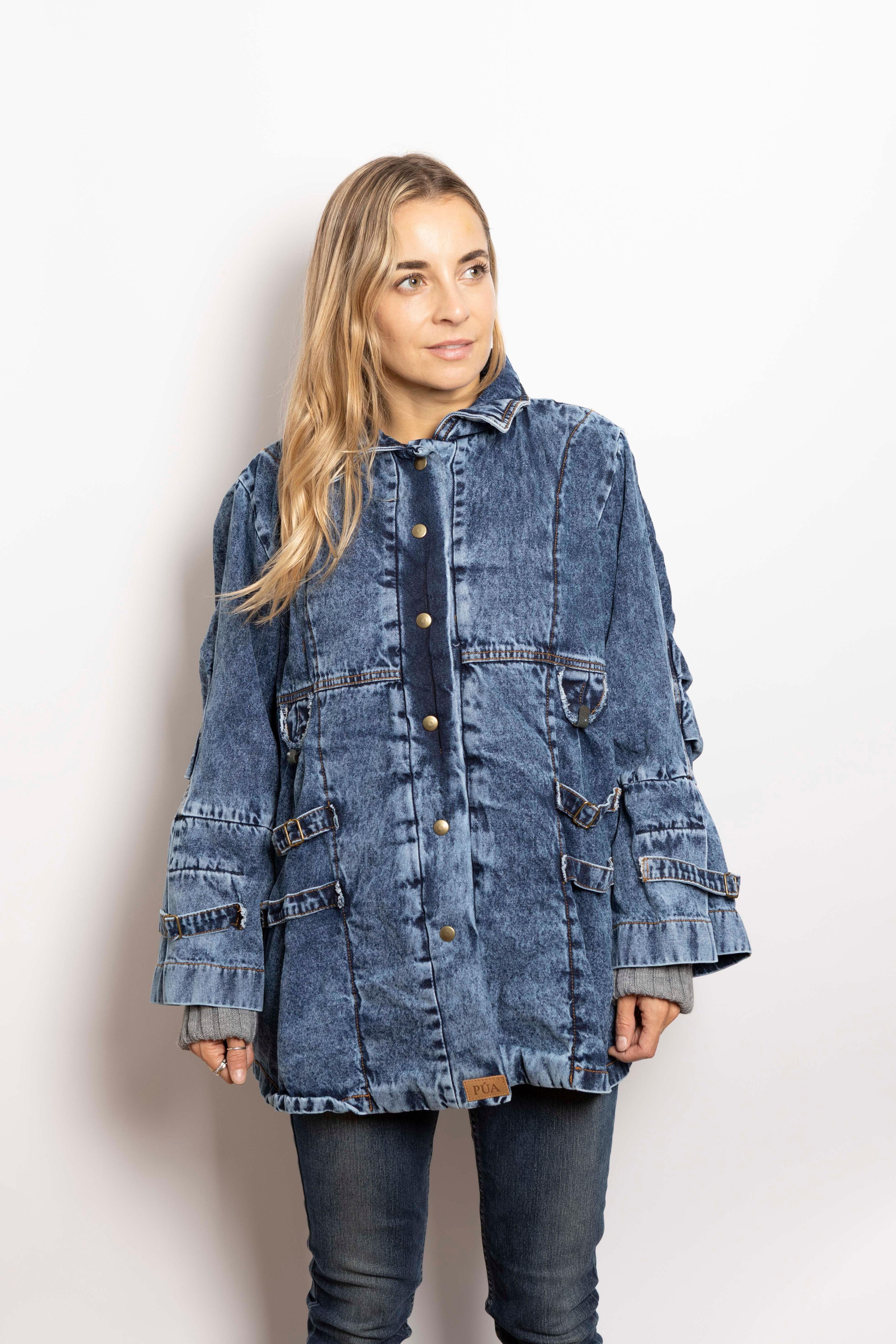 Chaqueta Mezclilla Aristan Mujer-0