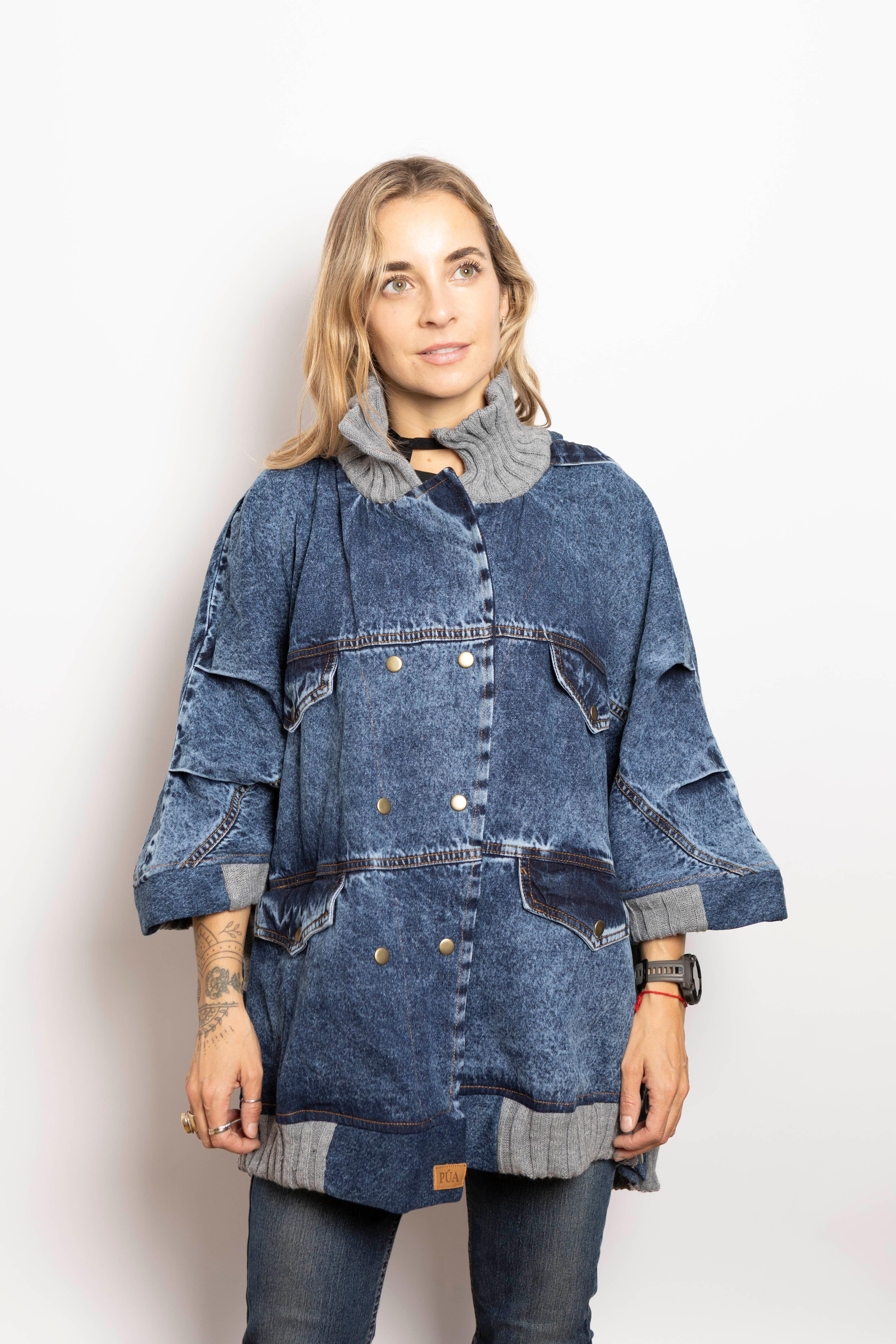 Chaqueta Mezclilla Asti Mujer-0