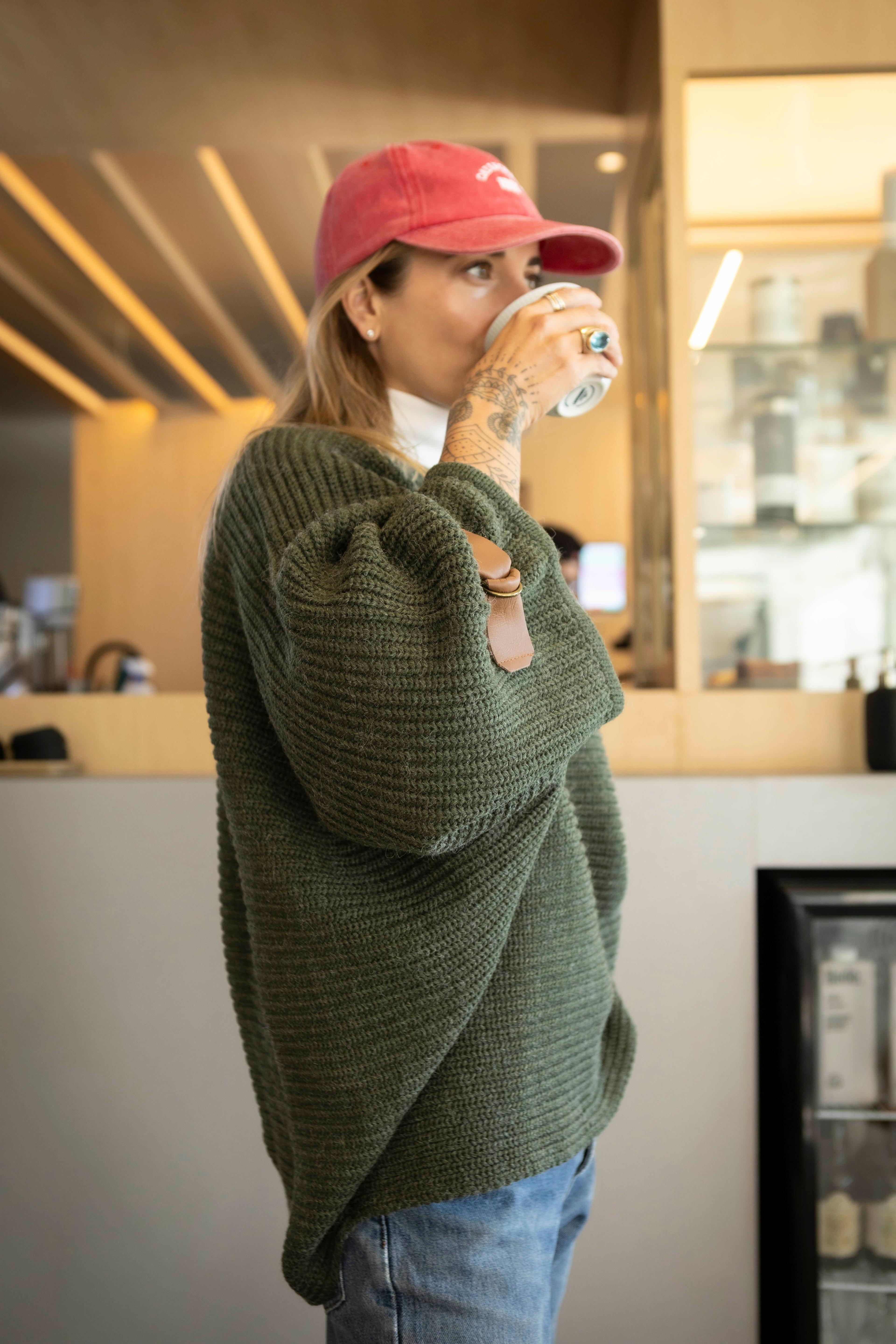 Chaleco Mantua Musgo-5