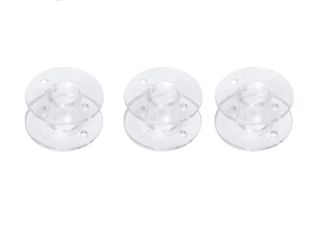 Carrete De Plástico Estándar Para Maquina De Coser 12 Unid-1