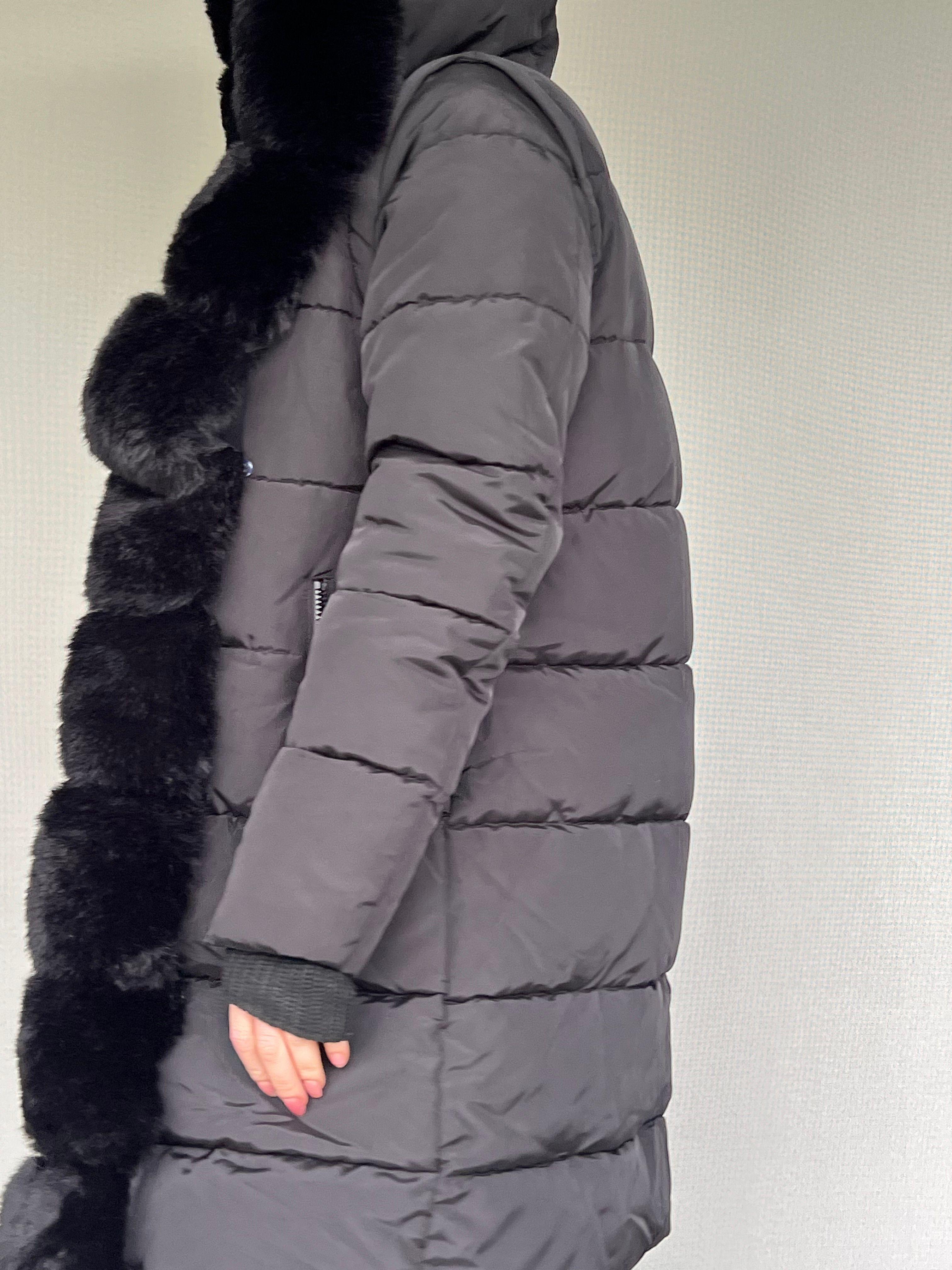 Parka Negra Elo Piel -5