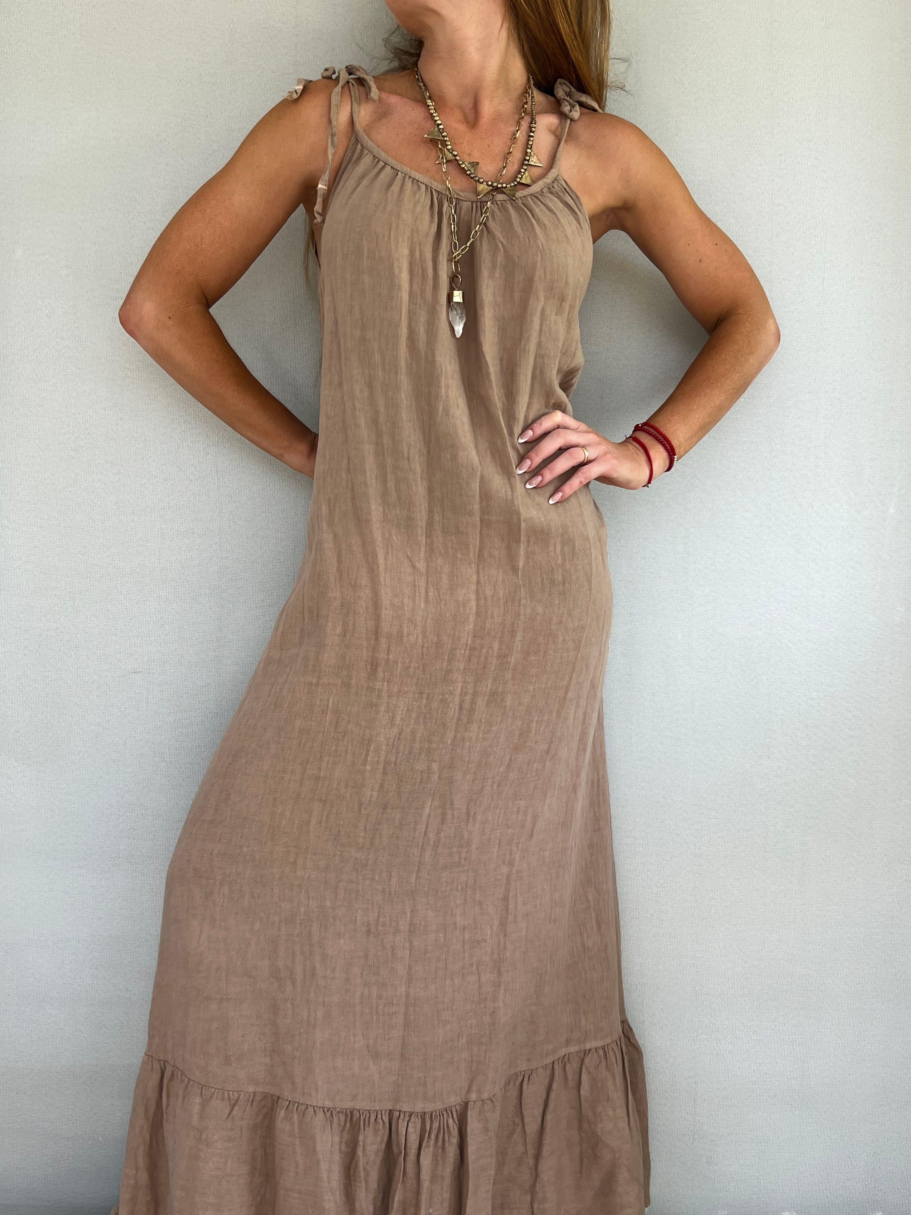 Vestido Puro Lino-5