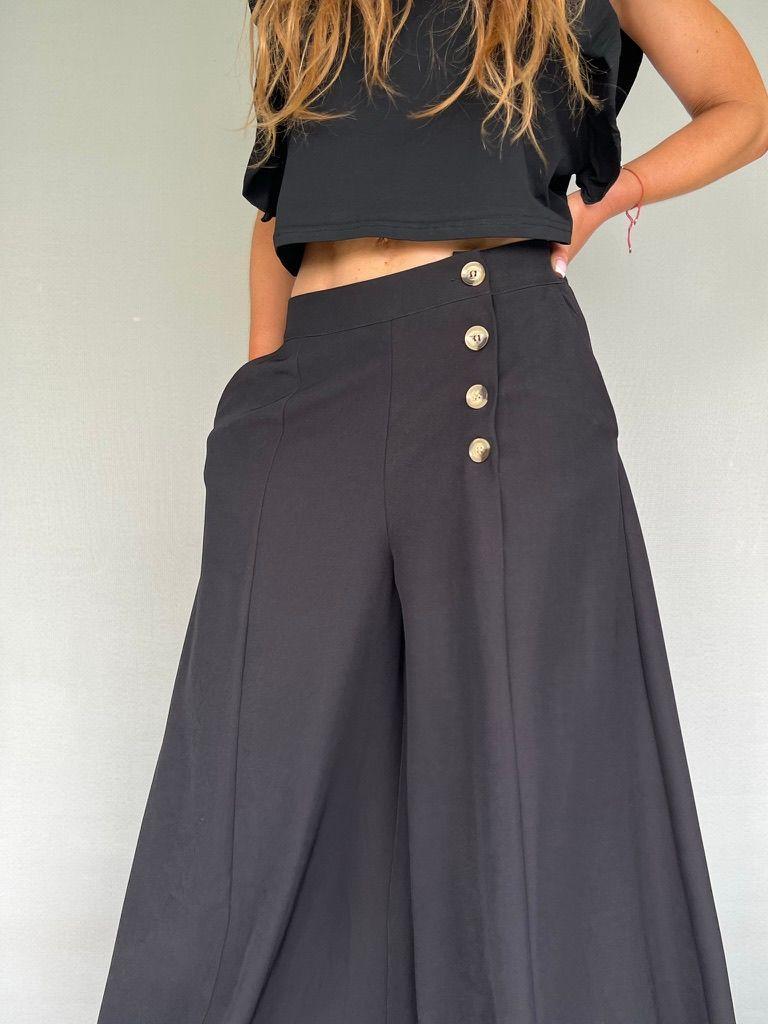 Palazzo Ariel Denim grey-0