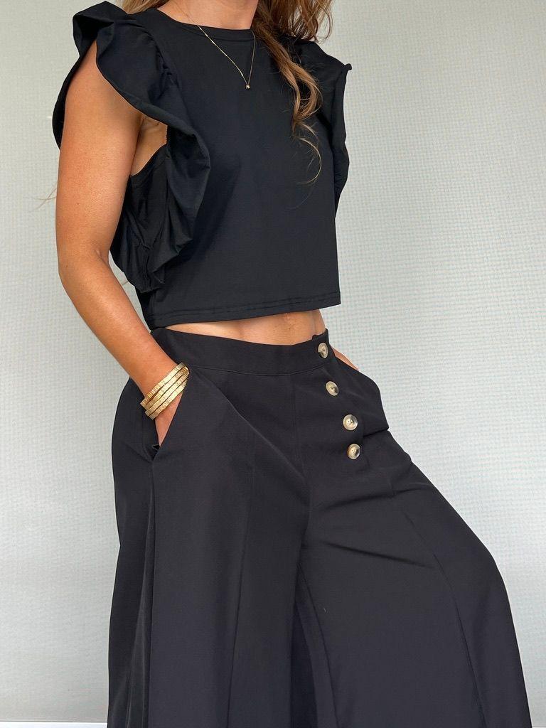 Palazzo Ariel Denim grey-4