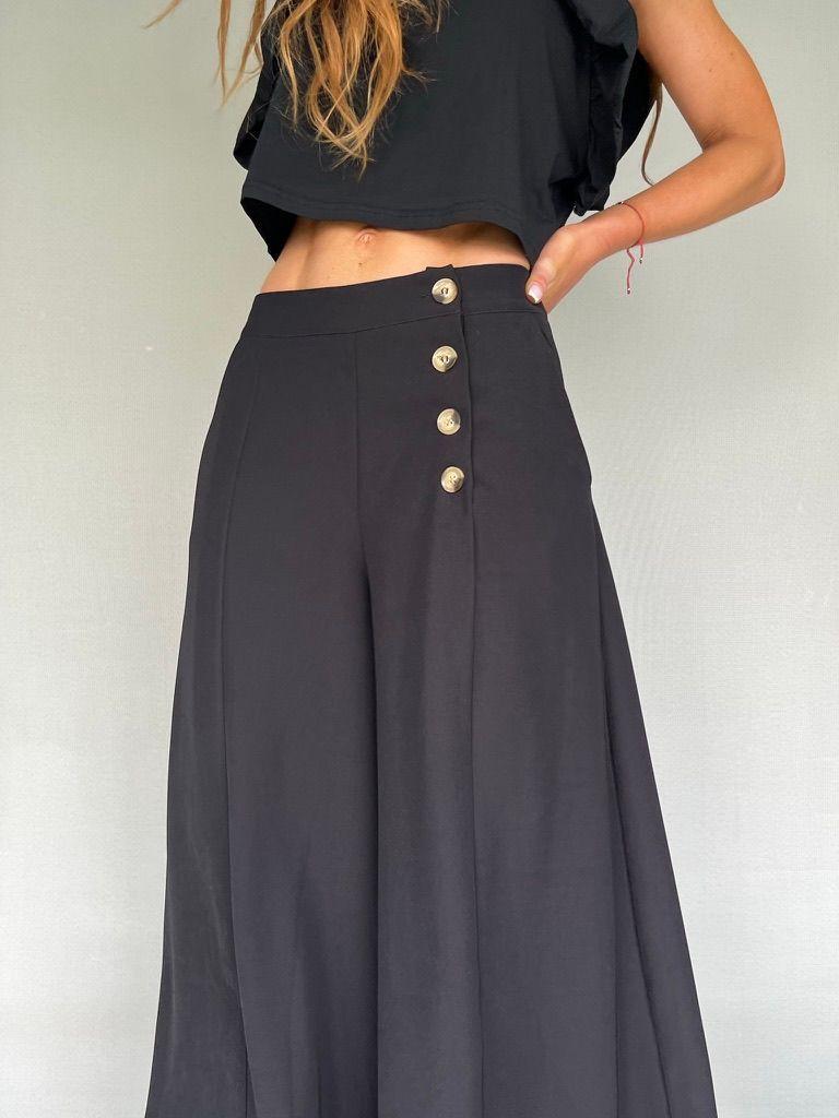 Palazzo Ariel Denim grey-1