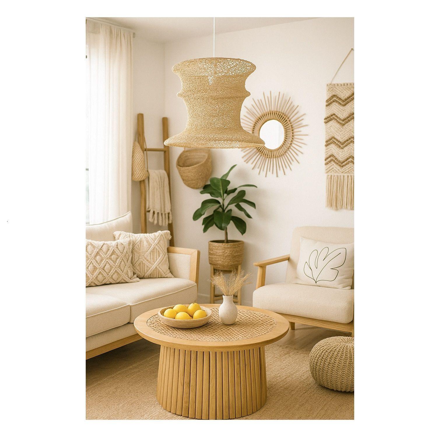 Lámpara Colgante Boho Triple-2