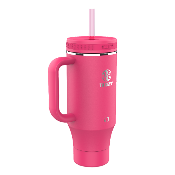 BOTELLA TAKEYA 1,18L STRAW TUMBLER DRAGON FRUIT CON MANGO-2
