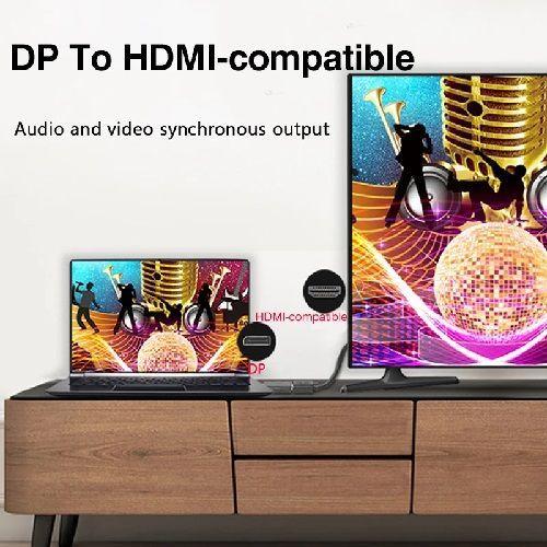 Adaptador DisplayPort a HDMI 4K Ultra HD Convertidor-4